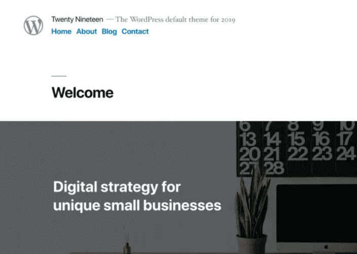 Top best free wordpress themes- AdSense friendly and responsive in 2020 Twenty Nineteen WordPress Theme