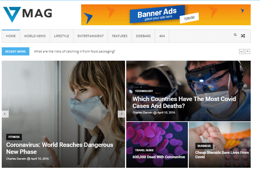 Top best free wordpress themes- AdSense friendly and responsive in 2020 Top best free wordpress themes