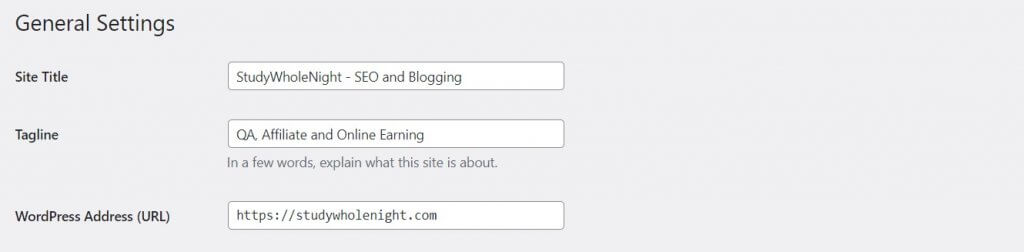 How to change Site Title in WordPress 2022 change Site Title in WordPress